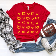 Load image into Gallery viewer, Red KC Hearts
