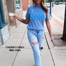 Load image into Gallery viewer, Blue Mama Comfort Colors Blue Jean

